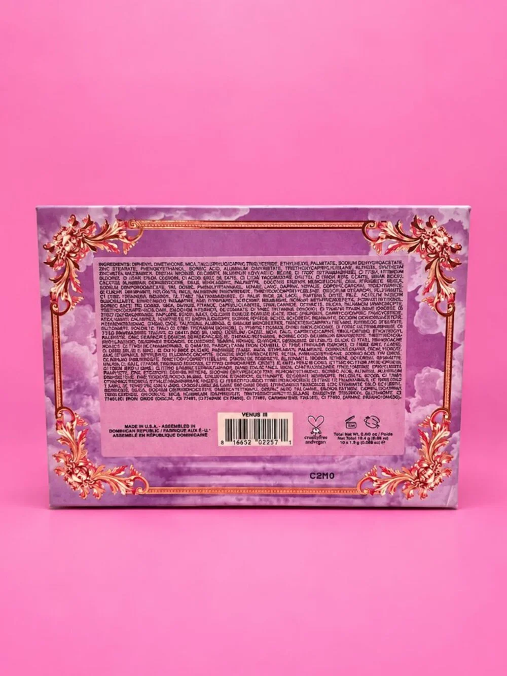 Lime Crime Venus III + Ace Beauté + Moonslice 3 Palette Set NEW 38 Shades